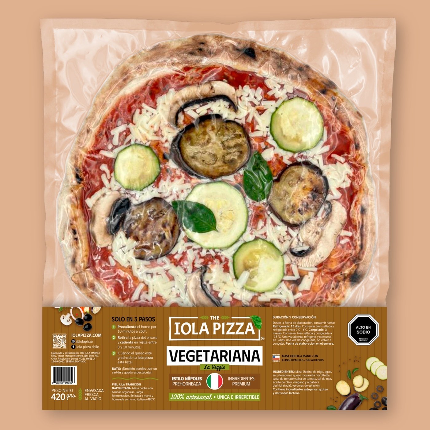 IOLA Pizza Vegetariana