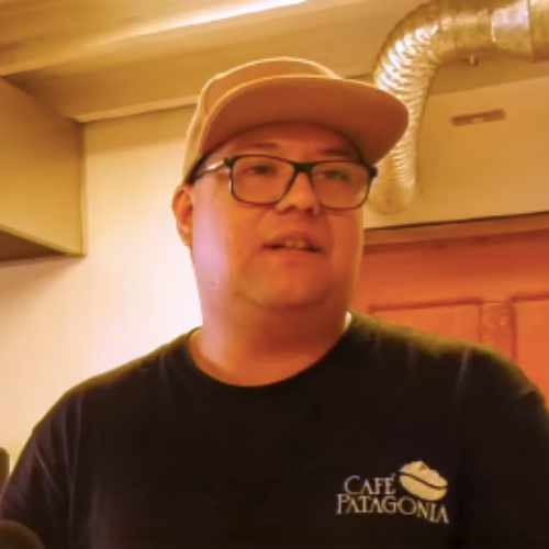 Jorge Guerrero Owner Café Patagonia IOLA Pizza