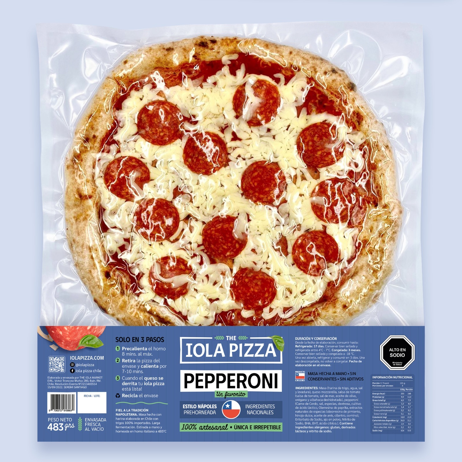 Iola Pizza Pepperoni Iola Pizza Pepperoni