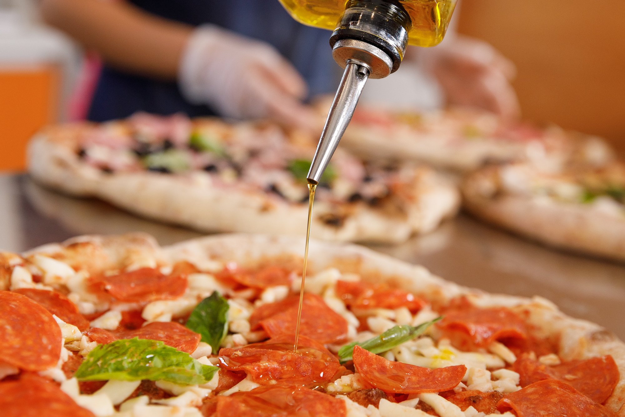 The iola pizza en cafeterías y pubs